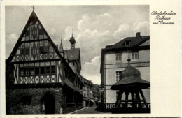 Oberlahnstein, Rathaus Mit Brunnen - Lahnstein