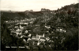 Sächs. Schweiz, Krippen Bei Schandau - Bad Schandau