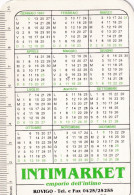 Calendarietto - Intimarket - Rovigo - Anno 1997 - Petit Format : 1991-00