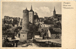 Bautzen, Spree Mit Wasserturm - Bautzen