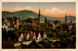 Bensheim A.d. Bergstrasse Mit Hemsberg Und Der Starkenburg - Bensheim