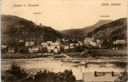 Sächs. Schweiz, Krippen Bei Schandau - Bad Schandau