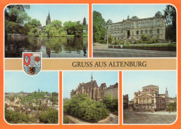 R BRD- Thr: 04 600 Altenburg, 5 Bilder  Lindenau- Museum, Schloß, Theater - Altenburg
