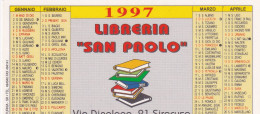 Calendarietto - Libreria San Paolo - Siracusa - Anno 1997 - Small : 1991-00