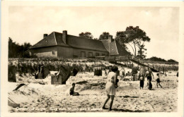 Zingst, Blick Vom Strand Zum Kurhotel - Zingst