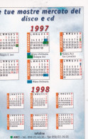 Calendarietto - Mostra Mercato Del Disco - ARCI - Vinilmania - Anno 1997 - Small : 1991-00