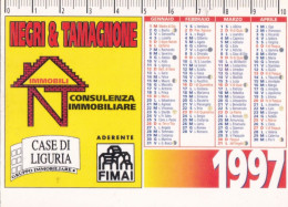 Calendarietto - Negri E Tamagnone - Immobili - Moncalieri - Torino - Anno 1997 - Formato Piccolo : 1991-00