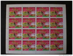 STAMPS يمني Yemen 1982 Telecomunications Airmail 16 SERY 6 SHEET !!!!! 160,00 Euro Michel MNH - Ungebraucht