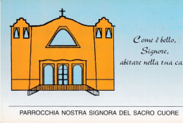 Calendarietto - Parrocchia Nostra Signora Del Sacro Cuore - Vomero - Napoli - Anno 1997 - Tamaño Pequeño : 1991-00