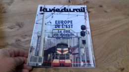 155/ LA VIE DU RAIL N° 2328  / JANVIER  1992   /  EUROPE DE L EST LE RAIL EN DANGER DE MORT - Trenes