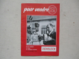 POUR VENDRE - CEM 1956 - Bricolage / Técnico