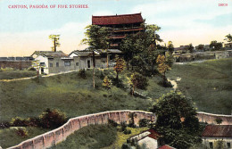 China - GUANGZHOU Canton - Pagoda Of Five Stories - Publ. Lau Ping Kee  - China