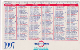 Calendarietto - Prestitempo - Gruppo Deutsche Bank - Anno 1997 - Small : 1991-00