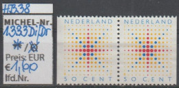 1987 - NIEDERLANDE - FM/DM A. MH "Stern - Paar" 50 C Mehrf. - O  Gestempelt - S.Scan (1333Dl/Dr*  Nl) - Unused Stamps