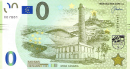 MEMO 0-Euro EAAA 158/2  GRAN CANARIA LEUCHTTURM - NEPTUN - Essais Privés / Non-officiels