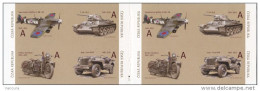 ** Booklet 833-6 Czech Republic Harley Davidson Spitfire T 34 Jeep Ford 2015 1st Edition - Nuevos