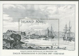 Iceland MNH SS - Journée Du Timbre