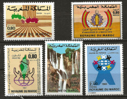 MAROC: **, N° YT 953 à  957, Suite, TB - Marocco (1956-...)