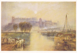 Postcard - Art - J M W Turner (1775-1851) - Windsor Castle (c1820, Watercolour) - Card No. BM/C/PD/106 - VG - Unclassified