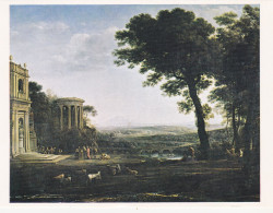 Postcard - Art - Claude Le Lorrain (1600-1682) - Anglesey Abbe, Lode, Nr. Cambridge - Card No. Cam 01-5 - VG - Unclassified