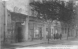 LUNEL - L'Hôpital Militaire "de Brignac" (Cours Valatoura) Et Hôtel Des Postes - Lunel