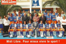*CPM - L'Equipe Du Montpellier Hérault 1997. Photo Jean-Michel MART - Fussball