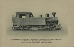 Schmalspurige E - Zwilling Nassdampf-Gemischtzugtenderlokomotive Der Mossamedes-Bahn, Portugiesisch-Westafrika - Hanomag - Eisenbahnen