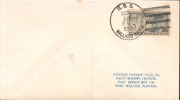 USA ETATS UNIS PLI DU NAVIRE U S S WILLARD KEITH 1953 - Storia Postale