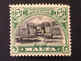 MALTA  SG 171   5s  Black And Green  MNH** - Malta (...-1964)