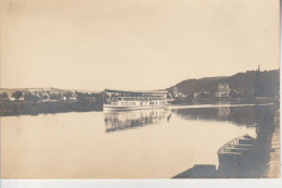 Photocarte A SITUER Bateau De Touriste Vallée De Meuse Wépion Yvoir Profondeville Lustin Godinne La Plante Dave Waulsort - Yvoir