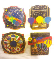 1998-99-00 LOTS OF 4 Kodak Albuquerque International Balloon Fiesta AIBF Ballon Pin - Transportation