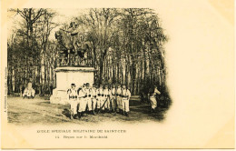 3389 -SAINT - CYR : Ecole Spéciale Militaria En 1900 - REPOS  SUR  LE  MARCHFELD - .ECOLE D'OFFICIERS Dos Non Sépa - Regimientos