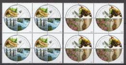 Iceland MNH Set In Blocks Of 4 Stamps - 2005