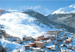 COURCHEVEL Vue D Ensemble De La Station Et Du Domaine Skiable En Fond L Aiguille Du Fruit 15(scan Recto-verso) MA718 - Courchevel