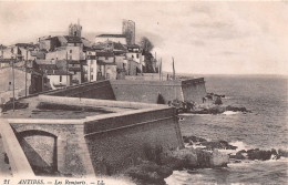 ANTIBES Les Remparts 4(scan Recto-verso) MA733 - Antibes - Les Remparts