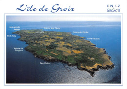 L ILE DE GROIX Vue Generale De L Ile 24(scan Recto-verso) MA766 - Groix