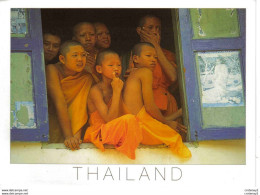 Thailand Thaïlande Young Novice Jeunes Novices Grand Format 16 X 12 Jatuporn Rutnin Photo - Tailandia