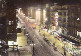 *CPM  - 13 - MARSEILLE - La Canebière, La Nuit - Canebière, Centro