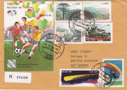 From Bresil To Germany - 1986 (Football World Cup) - Storia Postale