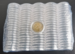 100 Capsules Diamètre 26 Mm Pour Pièces De 2€ - 2 Euro - Ø26mm - Materiaal