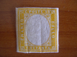 Italie Sardaigne  N° 14 (*) 2 Plis, Second Choix - Sardaigne