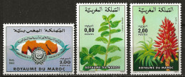 MAROC: **, N° YT 966, 967 Et 968, TB - Maroc (1956-...)