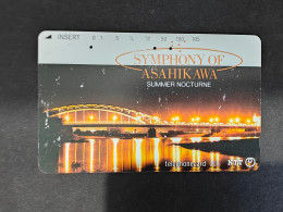[J1] NTT Japanese Phone Card - Symphony Of Asahikawa - Summer Nocturne (Around 90s) - Otros & Sin Clasificación
