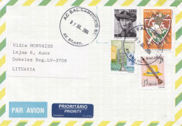 From Bresil To Lithuania - 2004 (Football) - Storia Postale
