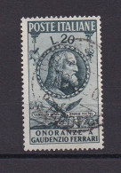 ITALIE 1950 TIMBRE N°560 OBLITERE GAUDENZIO FERRARI - 1946-60: Usati