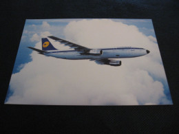 LUFTHANSA A 300 AURBUS VIAGGIO HH - FRANCOFORTE 12.11.82 ORE 15.00 VEDI RETRO CL NV   Qui Entrate! - 1946-....: Era Moderna