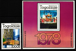 Togo 1280 Und Block 127 Postfrisch Queen Elizabeth II #HP548 - Togo (1960-...)