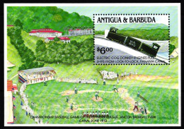 Antigua Und Barbuda Block 198 Postfrisch #KX984 - Trains