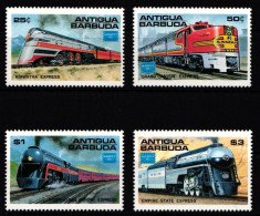 Antigua Und Barbuda 944-947 Postfrisch #KX986 - Trains