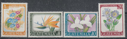 GUATEMALA - PA N°362/5 ** (1967) Fleurs - Guatemala